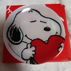 スヌーピー ハートデザイン お皿　約20cm