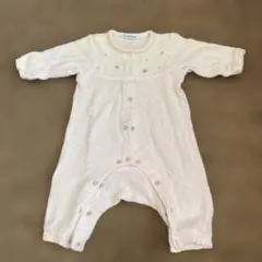 美品　familiar ロンパース 60 ピンク