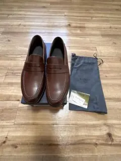 現行品】エルメス ケネディ レザー モカシンローファー イエロー 37