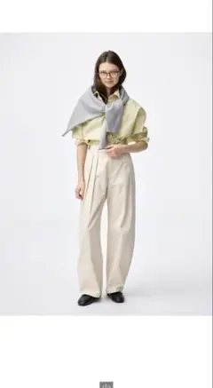 チノタックバレルパンツ　GU XL