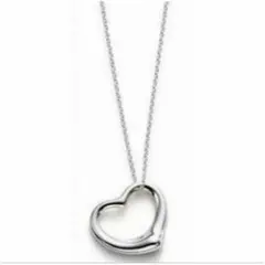 ★オープンハートシルバーネックレス