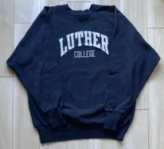 【希少XXL】 90s チャンピオン リバースウィーブ ネイビー カレッジ