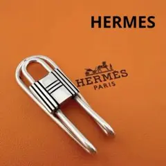 HERMES エルメス マネークリップ カデナ モチーフ 小物　シルバー 925のサムネイル