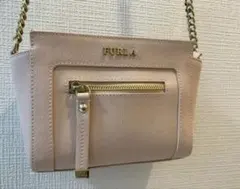 FURLA ⭐︎ 美品ショルダーバッグ ピーチ チェーンのサムネイル
