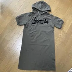 フード付き半袖ワンピース 150