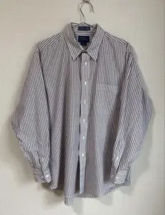 コロンビア ストライプシャツ XL 長袖シャツ 薄手 ヴィンテージ