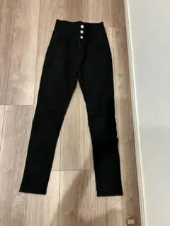 WEGOブラック スキニーパンツ ハイウエストM