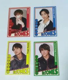 SixTONES メンバー VVS トレーディングカード 4枚セット
