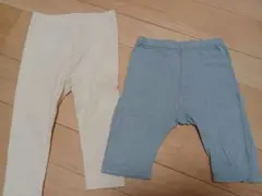 ユニクロレギンスパンツ80　2枚セット　まとめ売り