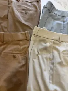 UNIQLO タックワイドパンツ