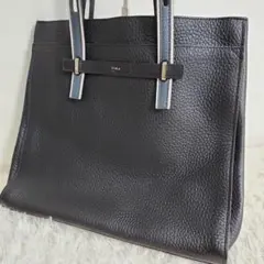 【美品】フルラ FURLA マン MAN ジョーヴェ GIOVE トートバッグ