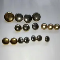 ゴールドボタンセット