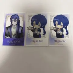 にじさんじ 長尾景 VΔLZコラボカフェ クリアカード