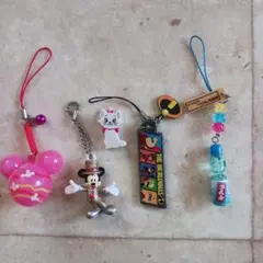 ディズニーキーホルダークリップ各種