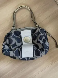 コーチ　ハンドバッグ　美品　値下げしました！