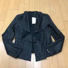 ZARA レザー調ジャケット