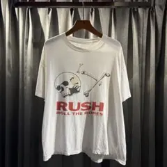 90s RUSH ROLL THE BONES バンドTシャツ Lサイズのサムネイル