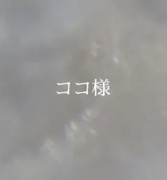 2.ココ様　オーダー