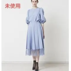 4.6万 DESIGNWORKS 裾レース切替えプリーツスカートのサムネイル
