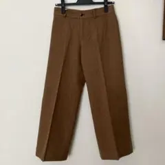 ラルフローレン ウールパンツ スラックス ヘリンボーン ブラウン 7号 日本製