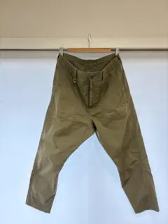 Needles ヒザデル カーゴパンツ オリーブ S(実際M〜L位) - メルカリ