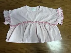 Breezeピンク フリル Tシャツ サイズ80