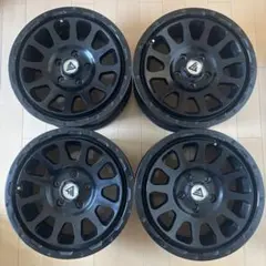 引き取り限定】デルタフォースオーバール17インチホイールセット4本