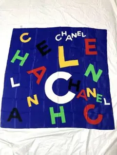 希少ヴィンテージ♥︎CHANELサーフラインSURFスカーフCCシャネル波