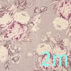 CABBAGES&ROSES×YUWA TULIPS&ROSES 綿麻シーチング