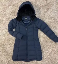 THE NORTH FACE フード付きダウンジャケット 80 ネイビー