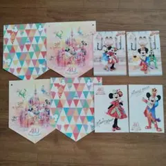 【最終！値下げ】ディズニーランド40周年　ガーランド台紙