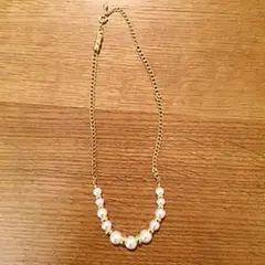 18Kパールネックレス