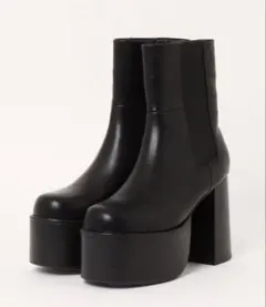 EMODA 厚底ブーツ ROUND SIDE GORE BOOTSのサムネイル