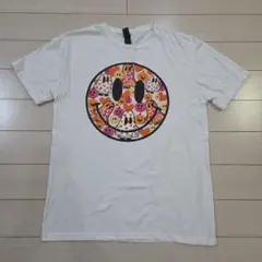 GILDAN ハロウィン スマイル Tシャツ ホワイト M