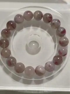 ピンクトルマリンシリカ　10mm ブレスレット　天然石