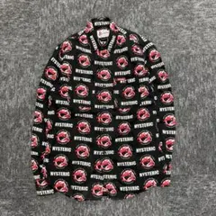 HYSTERIC GLAMOUR 総柄プリント 長袖シャツ S