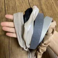 新品　ヘッドドレス　カチューシャ　８点セット❤️ ウェディング アクセ 結婚式