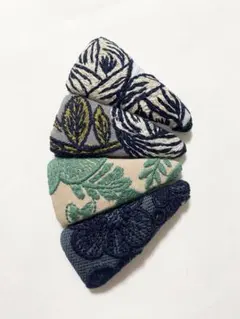 HWハッピーセット 54 ハンドメイド ミナペルホネン パッチンピン ヘアピン