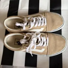Vans Old Skool ベージュ スニーカー