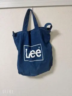 Lee ダークブルートートバッグ