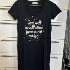 MILK FED スプラッシュプリント Tシャツ XSサイズのサムネイル