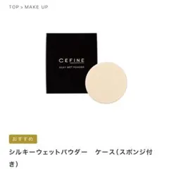 シルキーウェットパウダー　ケース（スポンジ付き）のサムネイル