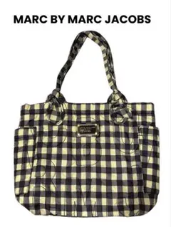 MARC BY MARC JACOBS●チェック柄トートバッグ