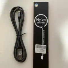 USB C to HDMI 4K ケーブル ナイロン編組 高耐久