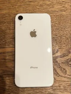 iPhone XR 128GB 86％ ホワイト　本体　美品