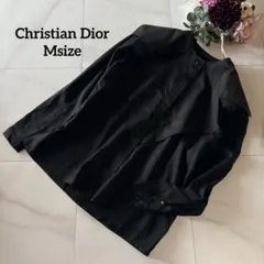 NO.6-187Christian Dior サイズM 黒ブラック　ビッグカラーのサムネイル