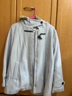 LINDSAY フード付きコート