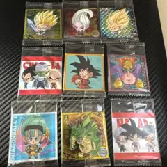 ドラゴンボール ウエハースシール 9枚セット
