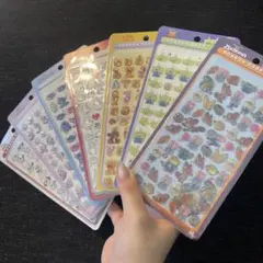 ボンボンドロップミニ　ディズニーミニシール　ズートピアなど　人気7枚セット！