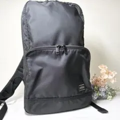 極美品 PORTER ポーター タイム リュック 2層 A4 ナイロン 黒 - メルカリ